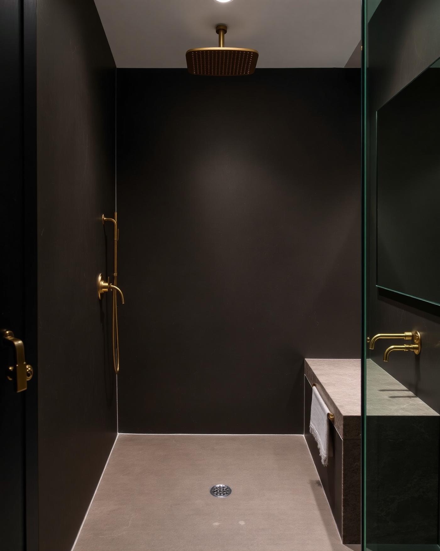 Microcement wet room
